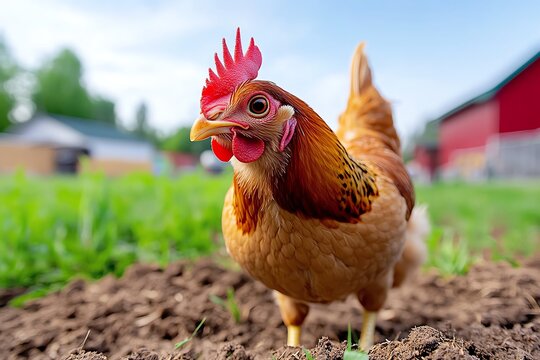 Poultry farm, antibiotic-free, natural health raises poultry without the use of antibiotics, focusing on natural health and wellness