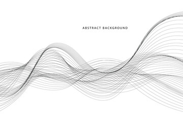 Fototapeta premium abstract wavy background