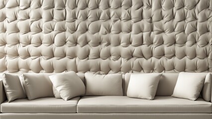 Fototapeta premium white sofa in a room