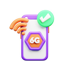 Future things 3d ui icon