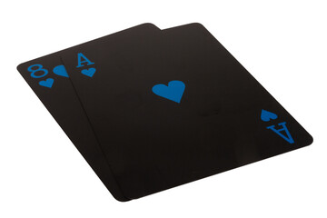 card black game deck bet