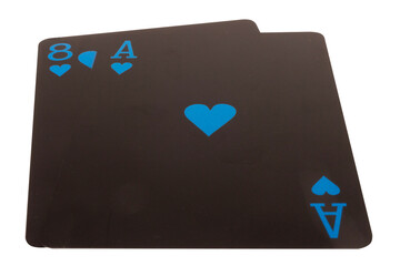 card black game deck bet