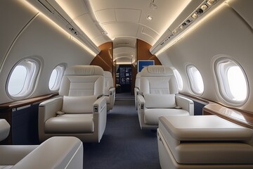 Obraz premium inside domestic Jet Business