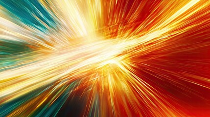 Obraz premium Abstract Speed of Light - Vivid Colors and Dynamic Streaks of Energy for Background Design