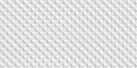 Minimal vector cube triangle geometric tile mosaic wall grid retro digital hexagon technology wallpaper background. white and gray block cube structure backdrop square triangle texture vintage design.