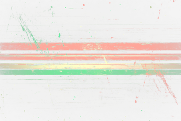 VHS Static Noise Texture with Green and Red Lines on Transparent Overlay background