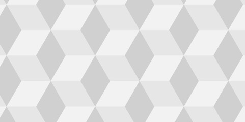 Fototapeta premium Vector minimal cubes geometric tile and mosaic wall grid hexagon technology metallic diamond wallpaper background. 
