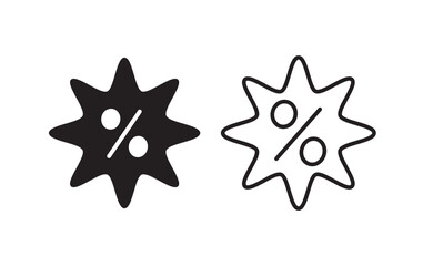 Obraz premium illustration of a icon discount