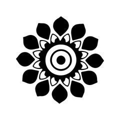 geometrical Mandala Clipart, coloring book interior, Muslim mandala, Line art, Round Ornament Pattern, Illustration of mandala art decor design, silhouette, illustration.