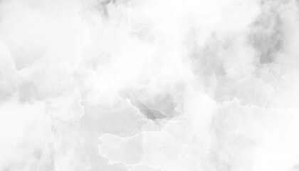 Monochrome white watercolor. Abstract grunge white shades watercolor background. White background. Abstract watercolor cloud background