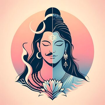 Lord Shiva and Mata Parvati