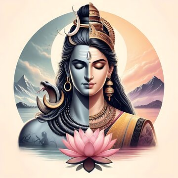 Lord Shiva and Mata Parvati