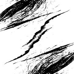 Vector brush sroke texture. Distressed uneven grunge background. Abstract distressed vector illustration. Overlay over any design to create interesting effect and depth. Black isolated on white. EPS10