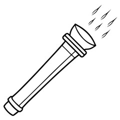 Torch Light Vector Art
