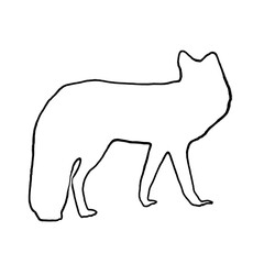 Fox Clipart | Fox Outline | Fox Icon