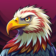 Eagle Vector Art Illustration