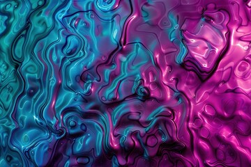 Obraz premium A close-up of stacked purple cubes creating a modern, abstract design.. Beautiful simple AI generated image