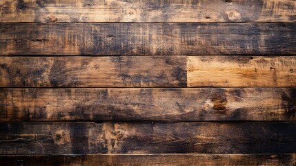 Rustic Wooden Planks Background Texture