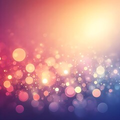 color full soft blur boke background and lights shimmer, creating a lively and magical backdrop for evening festivities