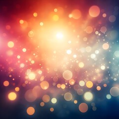 color full soft blur boke background and lights shimmer, creating a lively and magical backdrop for evening festivities