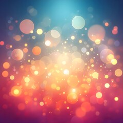 color full soft blur boke background and lights shimmer, creating a lively and magical backdrop for evening festivities