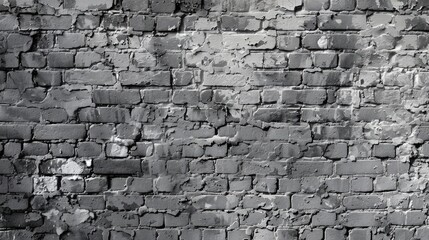Texture of a grungy gray brick wall