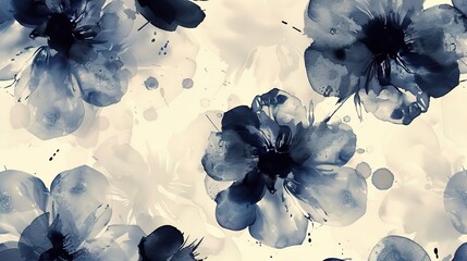 inkwash pattern wallpaper