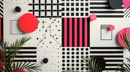 minimalist geometry pattern wallpaper