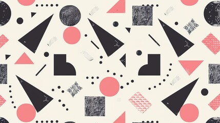 minimalist geometry pattern wallpaper