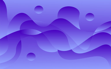 Vector abstract wave colorful wave landing page flat background vector design	