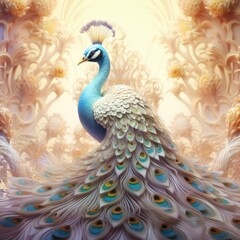 Fototapeta premium A peacock