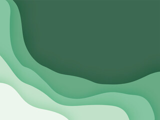 Vector abstract wave colorful wave landing page flat background vector design	