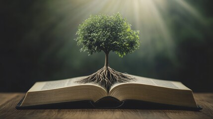 A_tree_sprouting_from_an_open_book