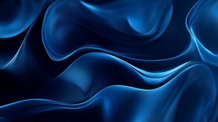 Obraz premium Abstract Blue Waves