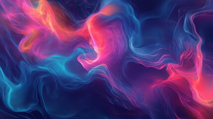 Obraz premium Vibrant Abstract Swirls