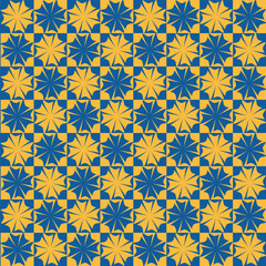 Print Abstract modern floral oriental colorful geometric pattern background seamless repeating pattern stripes backdrops vector illustration flat design for wallpaper or background or Fabric EPS 10