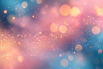 Abstract bokeh background, pastel colors, light and airy 
