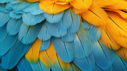 Obraz premium Colorful Bird Feathers