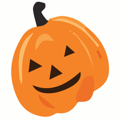 Vector of cute Halloween Pumpkin