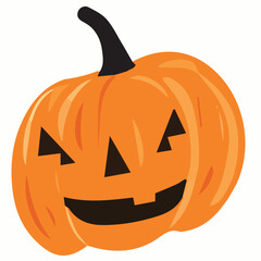 Vector of cute Halloween Pumpkin