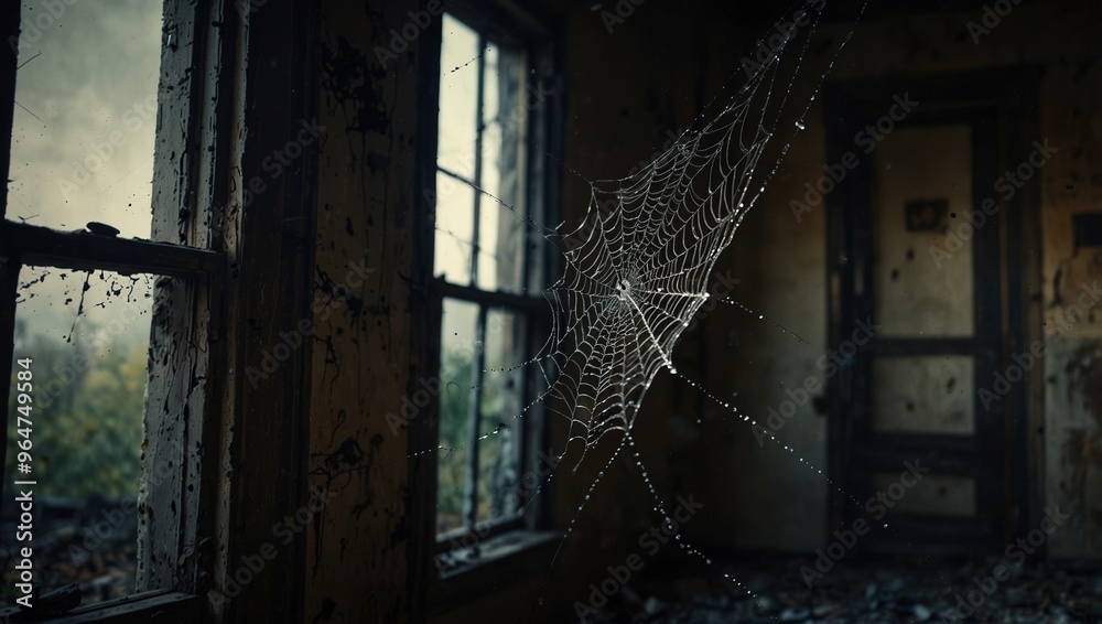 Canvas Prints cobweb