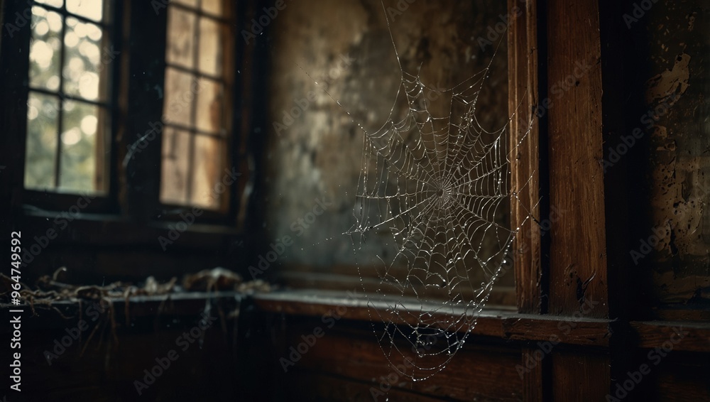 Canvas Prints cobweb