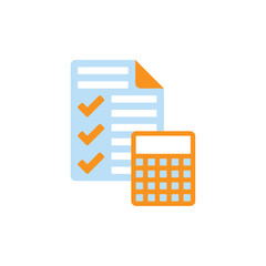 vector-icon-concept-of-calculator-and-checklist-document-for_22159708