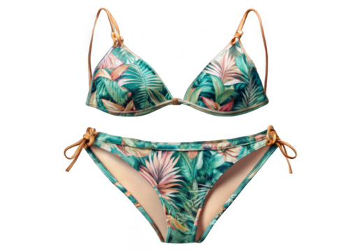 Bikini on transparent background. - Powered by Adobe