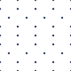 Seamless abstract geometric pattern. Blue, white. Vector illustration.Circles, dots texture. Design for textile fabrics, wrapping paper, background, wallpaper, cover.