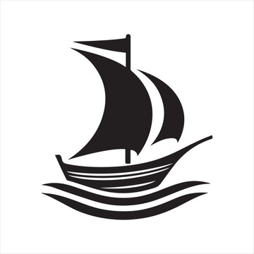 recommend clip art: Yawl Silhouette Vector Illustrations – High-Quality Nautical Graphics