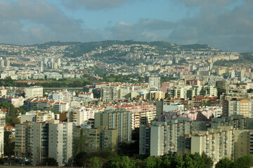 Lisbon, Portugal from the air