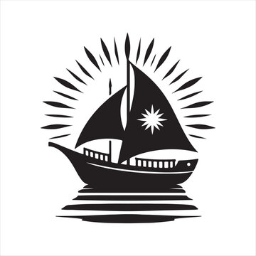recommend clip art: Yawl Silhouette Vector Illustrations – High-Quality Nautical Graphics