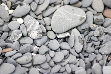 stones on the beach