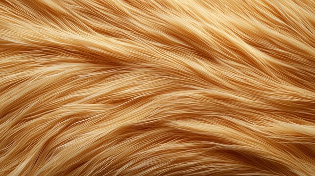 Close-up of psyllium husk fibers, natural texture, 3D illustration